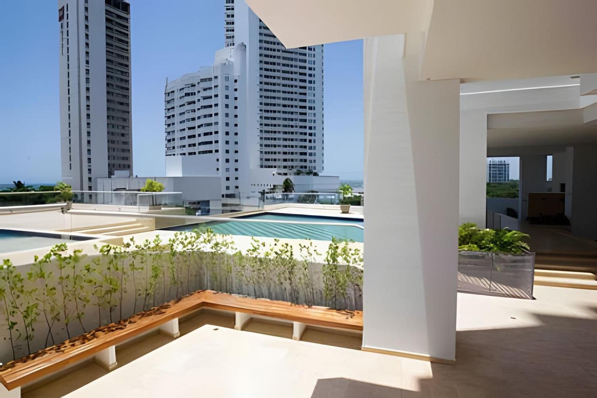 Modern 3br Duplex Apt. Great View And Location Apartamento Cartagena