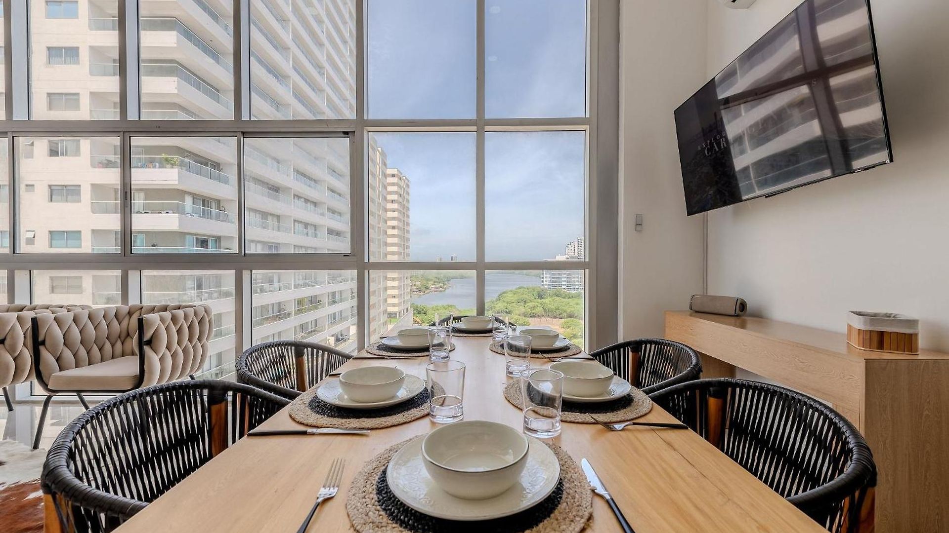 Modern 3br Duplex Apt. Great View And Location Apartment Cartagena