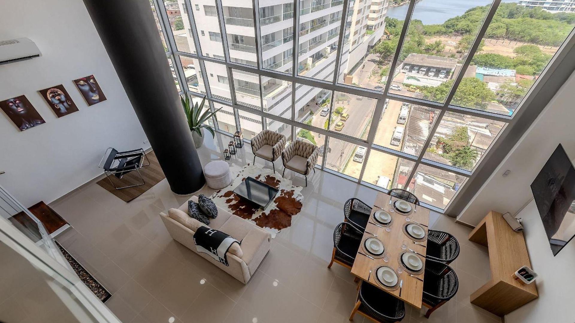 Modern 3br Duplex Apt. Great View And Location Apartment Cartagena