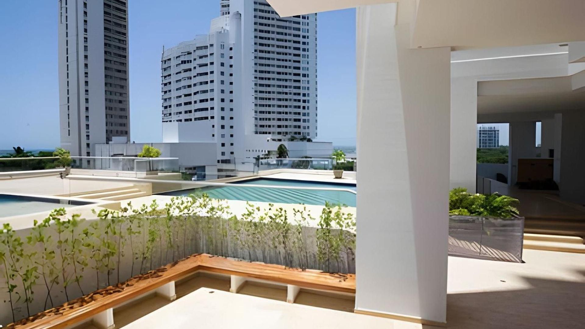 Modern 3br Duplex Apt. Great View And Location Apartment Cartagena